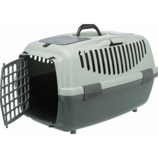 Transportbox für Haustiere TRIXIE Capri 1 XS 32x31x48 cm Grau Grün