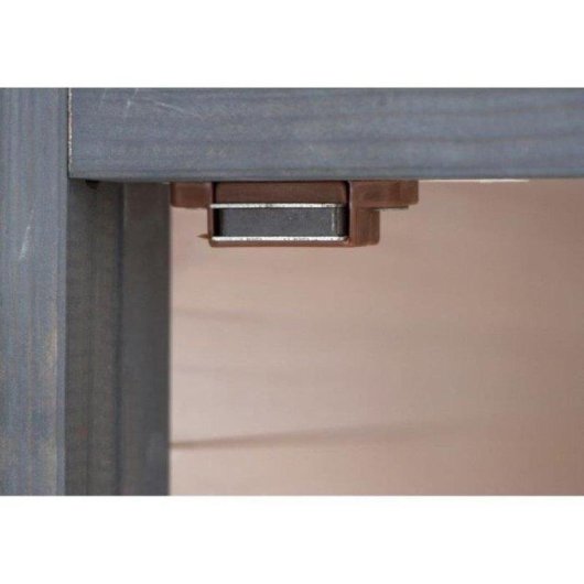 Cabinet Litière Kerbl Ida Blanc/Bleu 58 x 45 x 60 cm Bandelette Amovible
