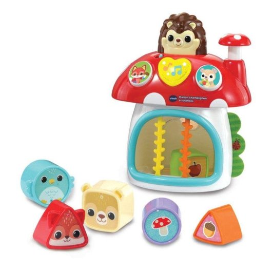 Casa de setas interactiva VTech Baby con clasificador de formas y sonidos
