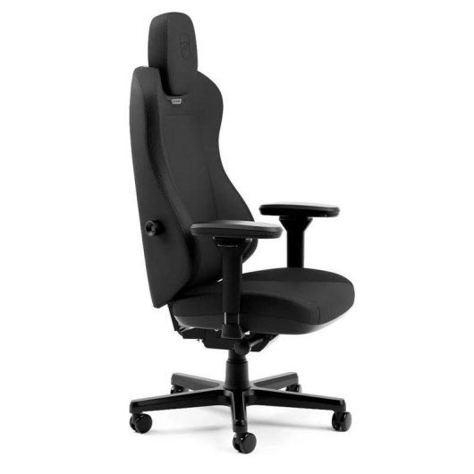 Cadeira Gaming Noblechairs Aura Black Edition Couro Híbrido Reclinável 125°