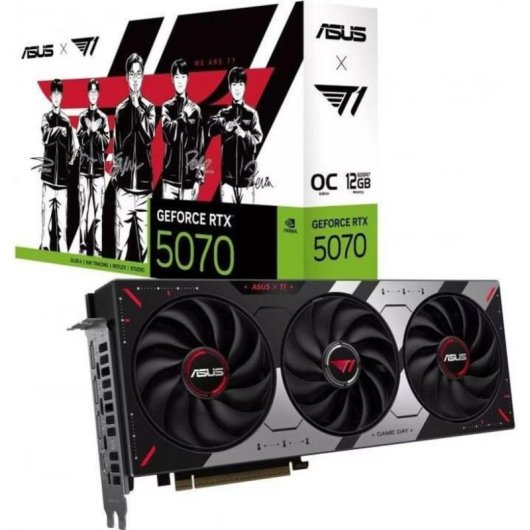 Scheda Grafica ASUS GeForce RTX 5070 OC Reflex 2 12GB GDDR7 AI DLSS4 Raffreddamento ottimizzato