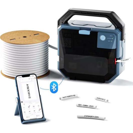 Imprimante thermique Bluetooth Niimbot C1 pour étiquetage industriel avec coupe automatique