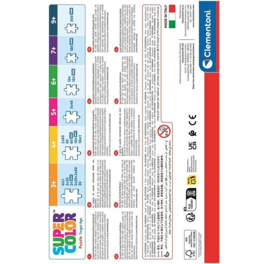 Puzzle Clementoni Peppa Pig 2x20 Teile Bunte Szenen