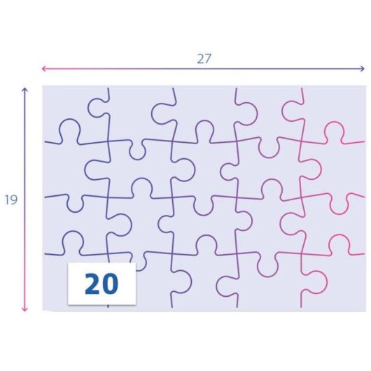 Puzzle Clementoni Peppa Pig 2x20 Teile Bunte Szenen