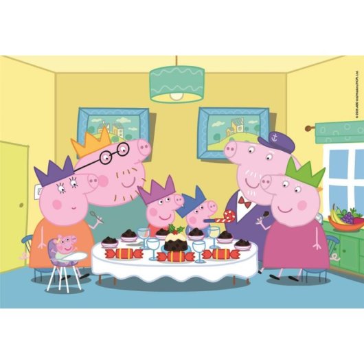Puzzle Clementoni Peppa Pig 2x20 Teile Bunte Szenen