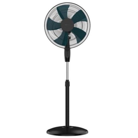 Ventilateur sur Pied Cecotec 56W 40cm 3 Vitesses Hauteur Réglable Oscillant Sécurité