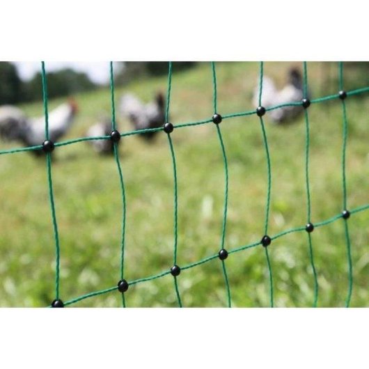 Malla de proteção para aves Kerbl 50 m x 106 cm verde não electrificável