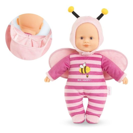 Weiche Puppe Corolle Pti'Cœur Abeille 30cm Vanilleduft