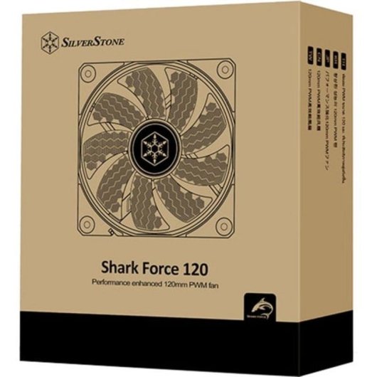 Refrigeration Air SilverStone 120mm Shark Force 120 PWM Fan