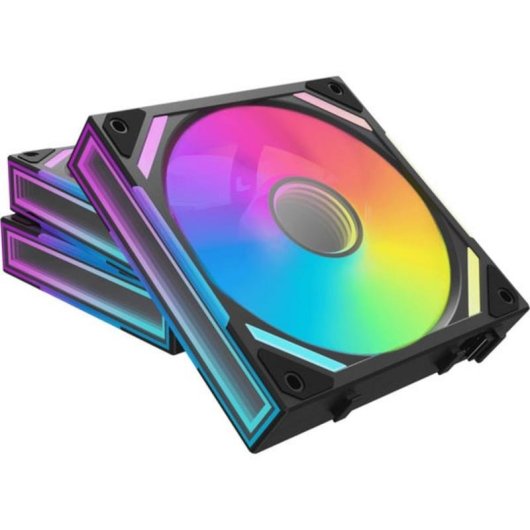 Raffreddamento Aria Alpenföhn 120mm WingBoost 4 ARGB PWM Nero RGB