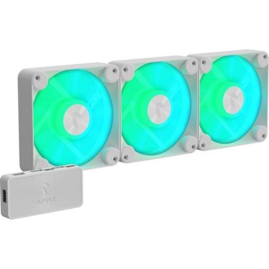 Raffreddamento Aria APNX 120 mm FP1 RGB Indirizzabile PWM 3 Pezzi