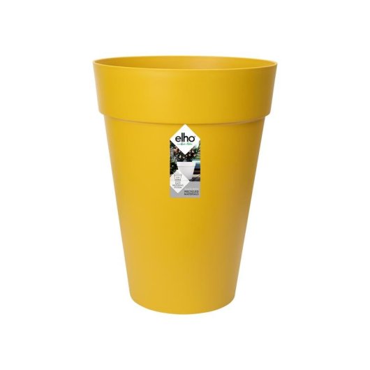 Jardinière Elho Loft Urban Round High 35 Jaune Ø34 x H45 cm
