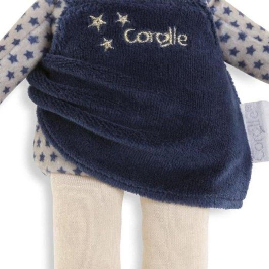 Pata de apego Corolle Miss Marine 25 cm aromatizada a baunilha com etiqueta personalizável