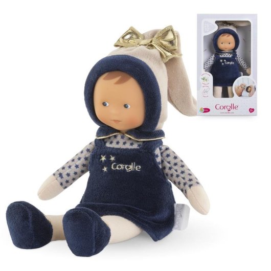 Pata de apego Corolle Miss Marine 25 cm aromatizada a baunilha com etiqueta personalizável