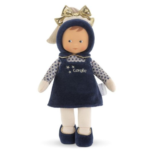 Pata de apego Corolle Miss Marine 25 cm aromatizada a baunilha com etiqueta personalizável