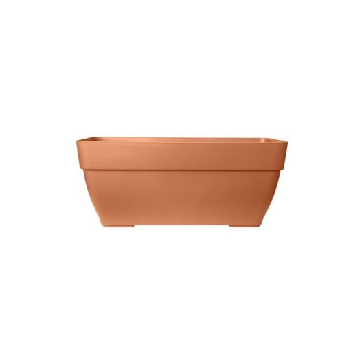 Bac à fleurs rectangulaire extérieur ELHO Vibia Campana marron 77x35x33 cm 63 L