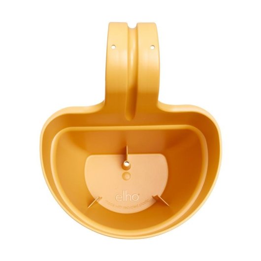Jardinera Elho Vibia Campana Easy Hanger Petite 2,8 L Jaune Mat