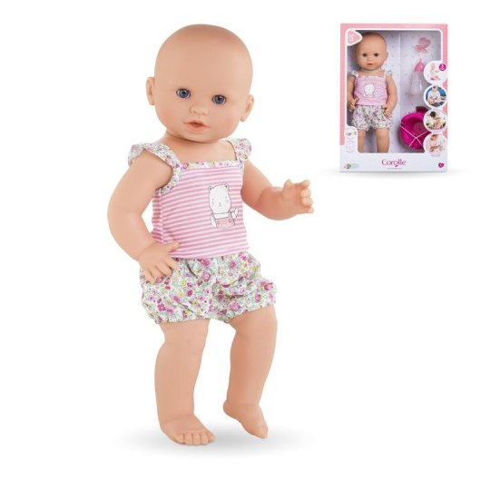 Bambola Corolle Mon Grand Poupon Emma Fait Pipi Interattiva 36 cm