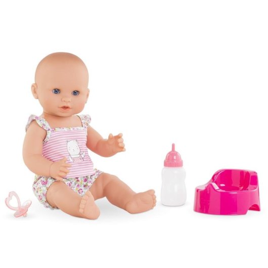 Bambola Corolle Mon Grand Poupon Emma Fait Pipi Interattiva 36 cm
