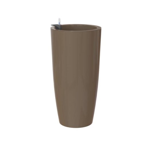Jardinière Artevasi Santorini SWS 65 Br Taupe Brillante Autonome Ø33x65cm