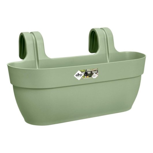 Maceta para balcón Elho Vibia Campana Easy Hanger Large Verde 7,5 L