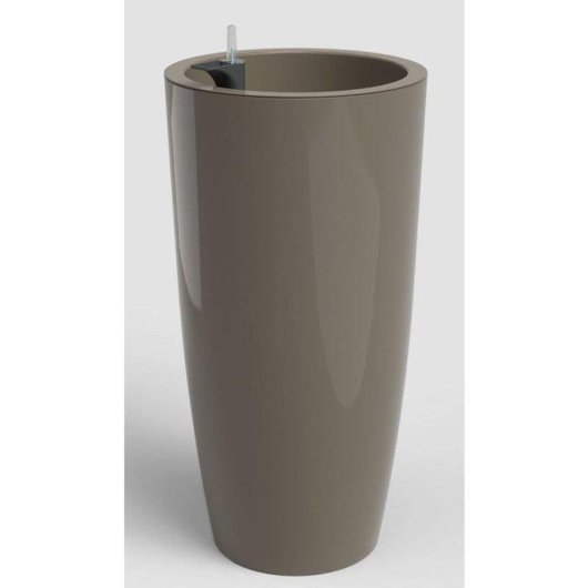 Maceta Artevasi Santorini SWS 78 BR Autorriego Taupe 72 L Ø40xH78 cm