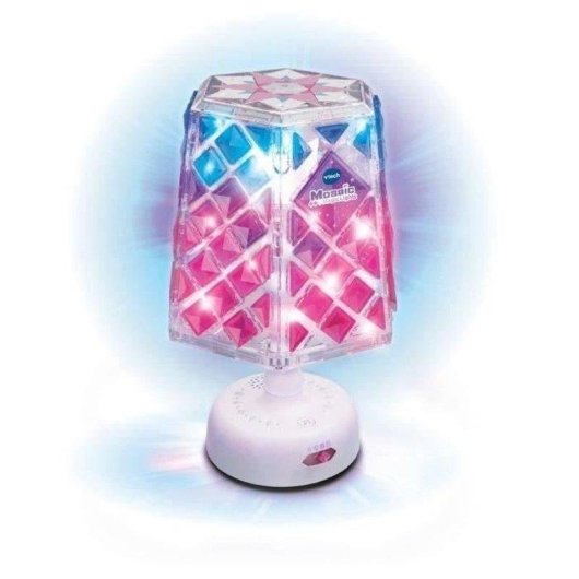 Lámpara VTech Mosaic Magic Lights Decorativa Musical Personalizable con Mosaicos 124 Piezas Multicolor