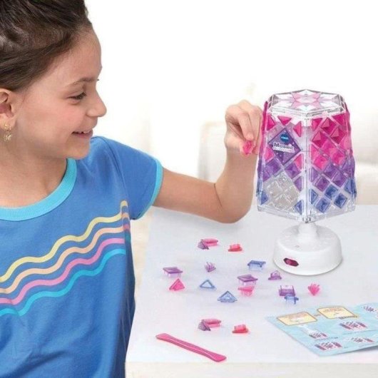 Lámpara VTech Mosaic Magic Lights Decorativa Musical Personalizable con Mosaicos 124 Piezas Multicolor