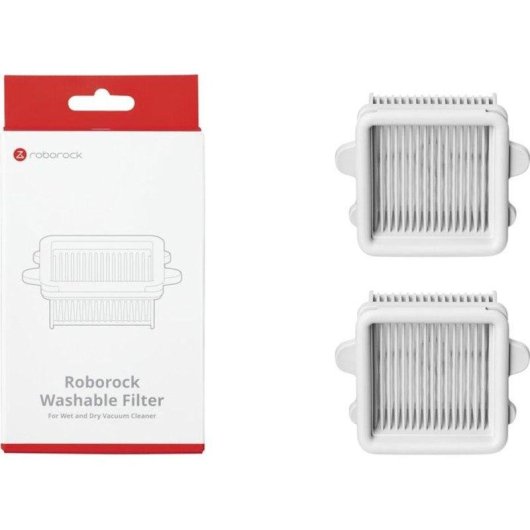 Filtro HEPA lavable Roborock Serie F25 (2 unidades)