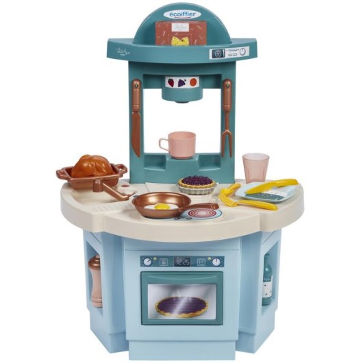 Cucina da gioco Ecoiffier Ma 1ère Cuisine Vert Azur 18 accessori