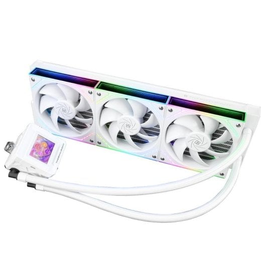 Refrigeration Liquide Thermalright Frozen Warframe 360 3 Ventilateurs ARGB Blanc