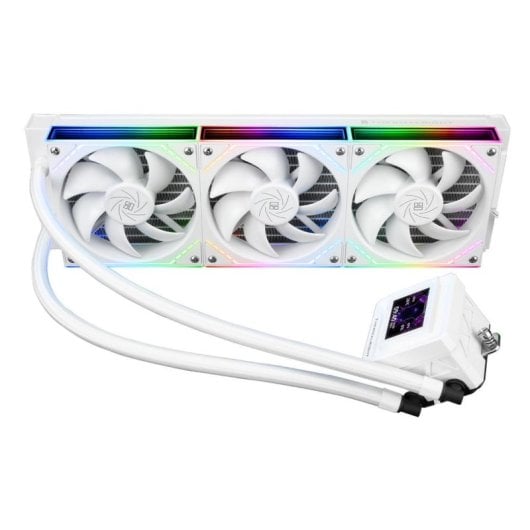 Refrigeration Liquide Thermalright Frozen Warframe 360 3 Ventilateurs ARGB Blanc