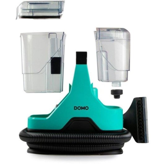 Aspiradora de Tapicerías Domo DO250SC 600W 15.000 Pa Doble Depósito Azul Negro