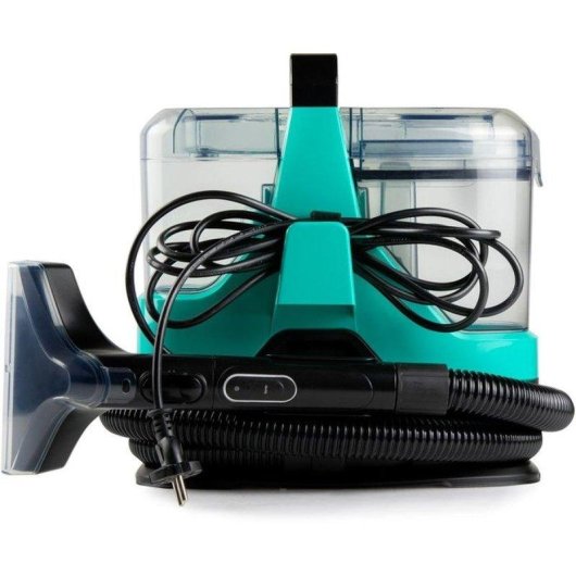 Aspiradora de Tapicerías Domo DO250SC 600W 15.000 Pa Doble Depósito Azul Negro