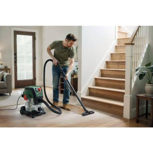 Aspirador seco y mojado Bosch PAS20-220P 1200W 20L acero inoxidable