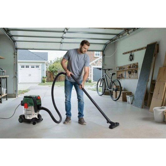 Aspirador seco y mojado Bosch PAS20-220P 1200W 20L acero inoxidable
