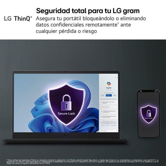 Portatile LG Gram 16Z90S 16" Intel Core Ultra 7 155H 32GB 512GB SSD Arc Graphics Senza Sistema Operativo