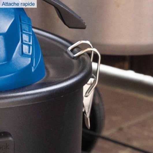 Aspirador de ceniza Scheppach AVC25 1300W 20L función soplador metálico