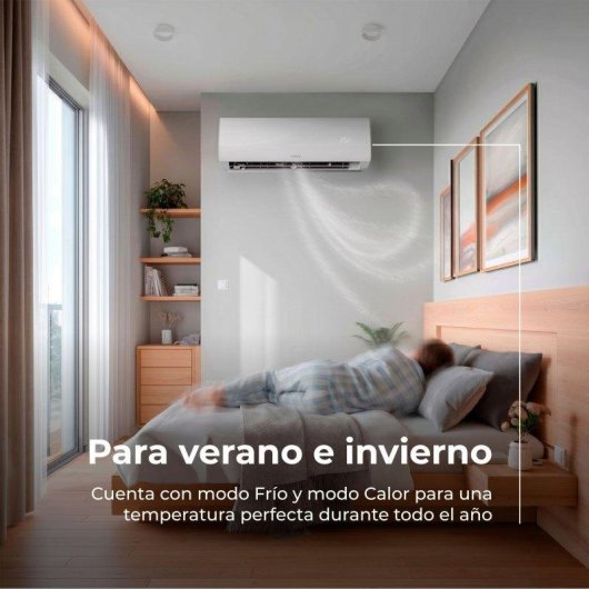 Aire Acondicionado MultiSplit 4x1 Evvo Clima 9.400 Frigorías A++ Inverter Bomba de Calor WiFi