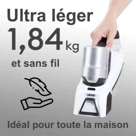 Aspiradora de Tapicerías EZIclean Spot Remover W100 60W 20 min USB-C 15000 Pa