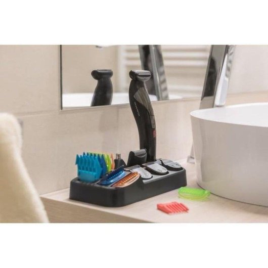 Cortapelos Multifunción Sencor SHP 7411BK Inalámbrico 120min 3-12mm 12 Accesorios Motor Silencioso