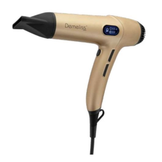 Sèche-cheveux Professionnel Ionique Saint Algue Demeliss Pro Series SAI-20034 3 Températures 3 Vitesses Accessoires Écran Digital