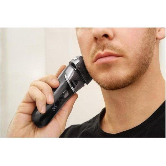 Rasoir Visage Sencor SMS 0900BK Sans Fil 90min Sec 2 Lames Inox LED