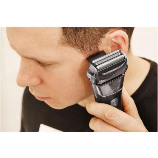 Rasoir Visage Sencor SMS 0900BK Sans Fil 90min Sec 2 Lames Inox LED