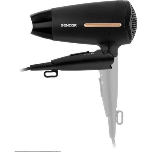 Sèche-cheveux Pliable Sencor SHD 0045BK 1600W 2 Températures 2 Vitesses Cool Shot Noir