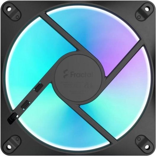 Kühlung Luft Fractal 140 mm Dynamic 3 PWM RGB 3 Stück