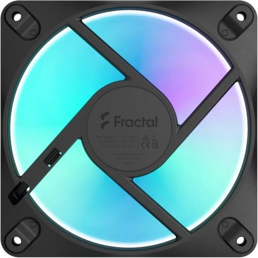 Kühlung Luft Fractal 120 mm Dynamic 3 PWM RGB 2200 RPM Leise