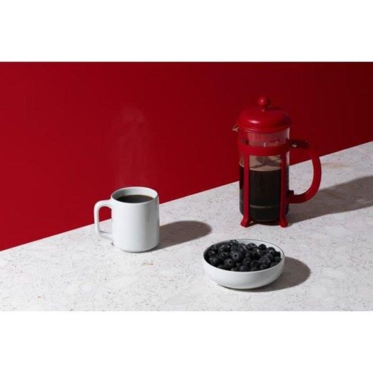 Caffettiera a pistone Bodum Java 1 L vetro borosilicato rosso