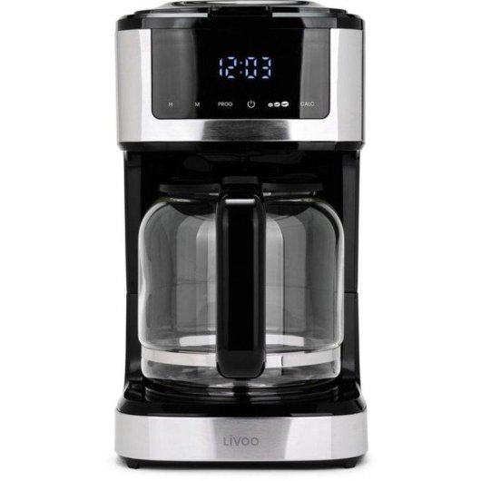 Cafetera de goteo Livoo DOD208 1,8 L 900 W 15 tazas con controles táctiles