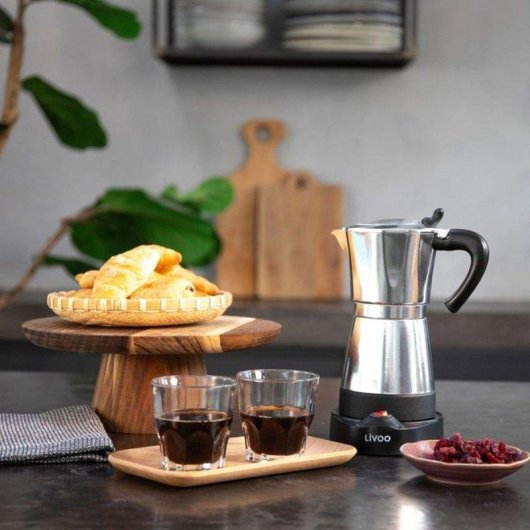Cafetera Italiana Livoo DOD117A 300 ml 6 Tazas 480 W Base giratoria